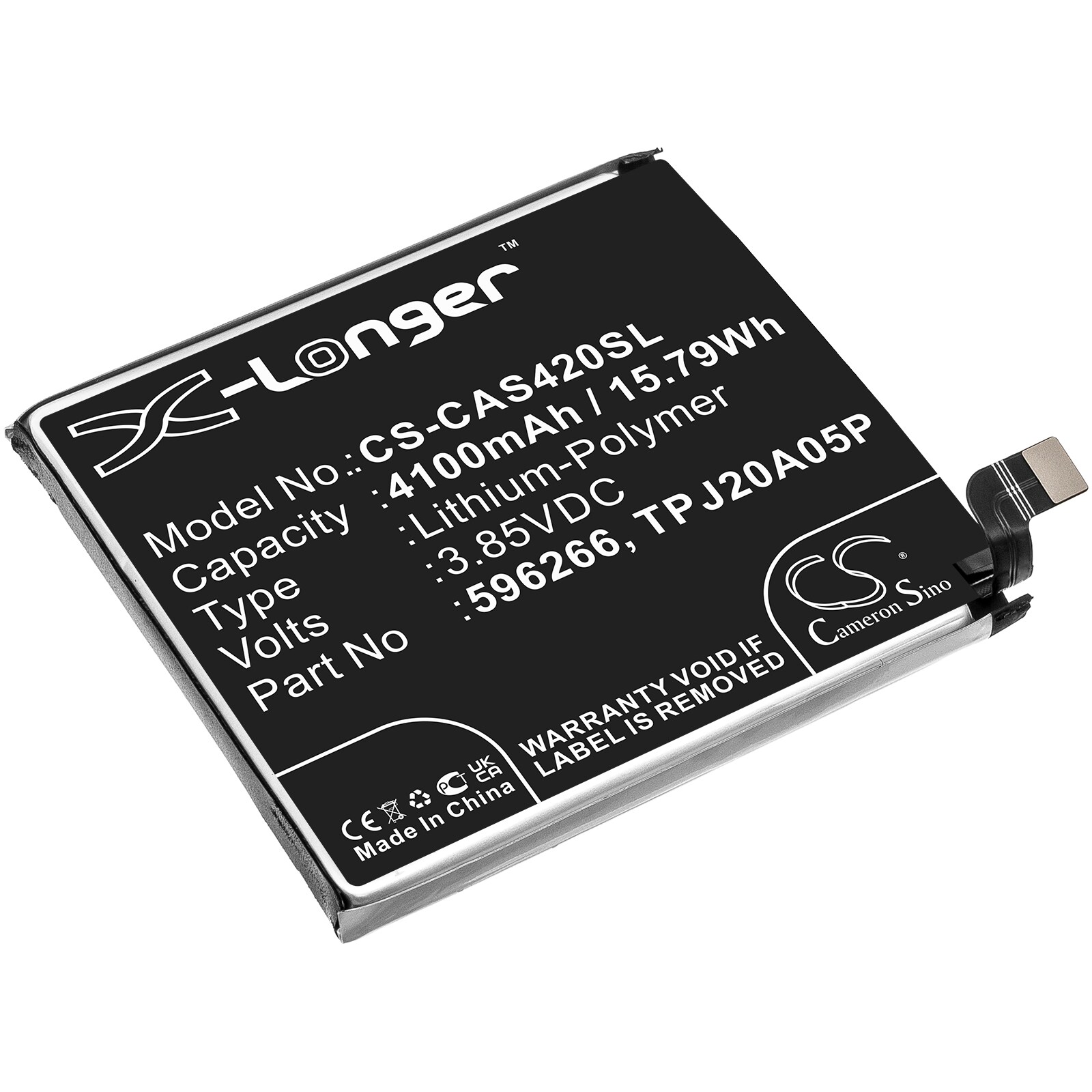 Batteri til SmartPhone, mobil til CAT S42, S32