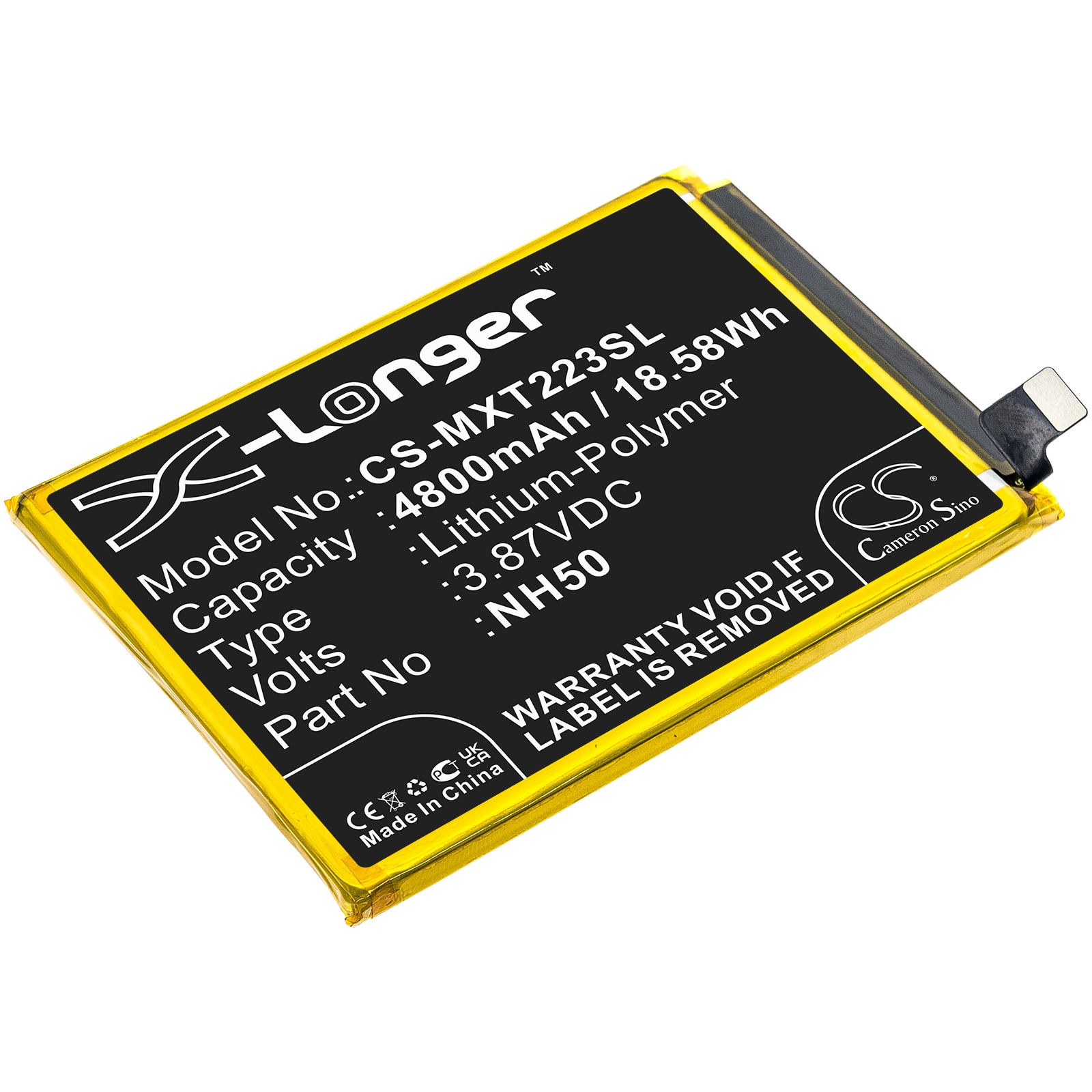 Batteri til SmartPhone, Mobil til Motorola Moto G22, XT2231-1, XT2231-2