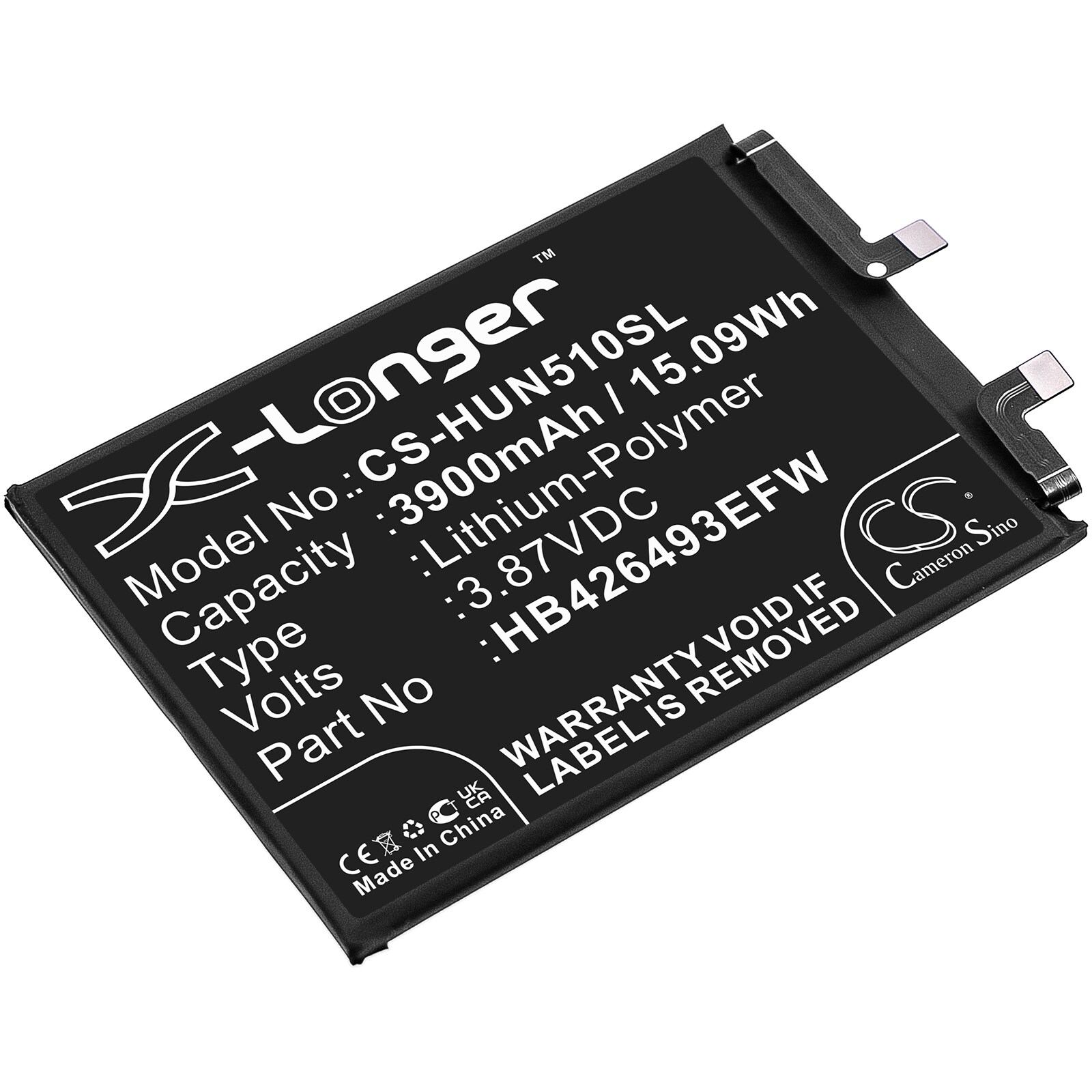 Batteri til SmartPhone, Mobil til Huawei Honor 50 SE, Honor 50 SE 5G, JLH-AN00