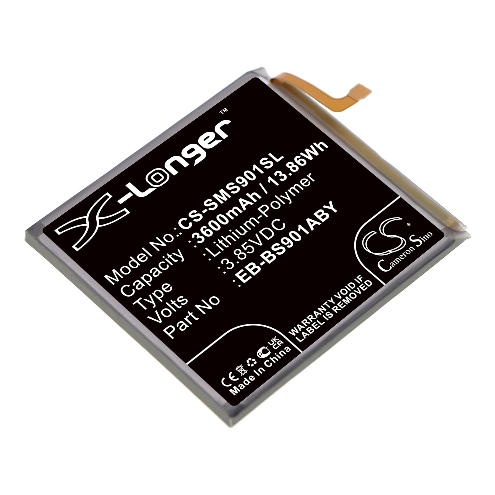Batteri til SmartPhone, Mobil til Samsung Galaxy S22 5G, SM-S901B/DS, SM-S901U og andre.