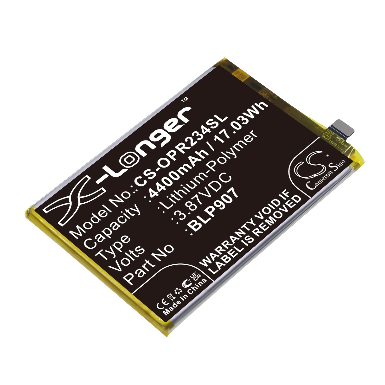 Batteri til SmartPhone, Mobil til OPPO Reno7 Z 5G, CPH2343