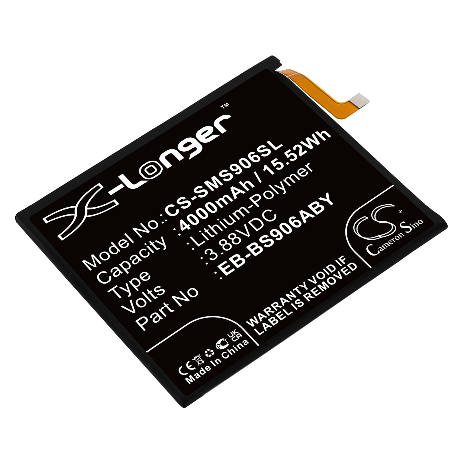 Batteri til SmartPhone, Mobil til Samsung Galaxy S22 Plus 5G, Galaxy S22+ 5G og andre.