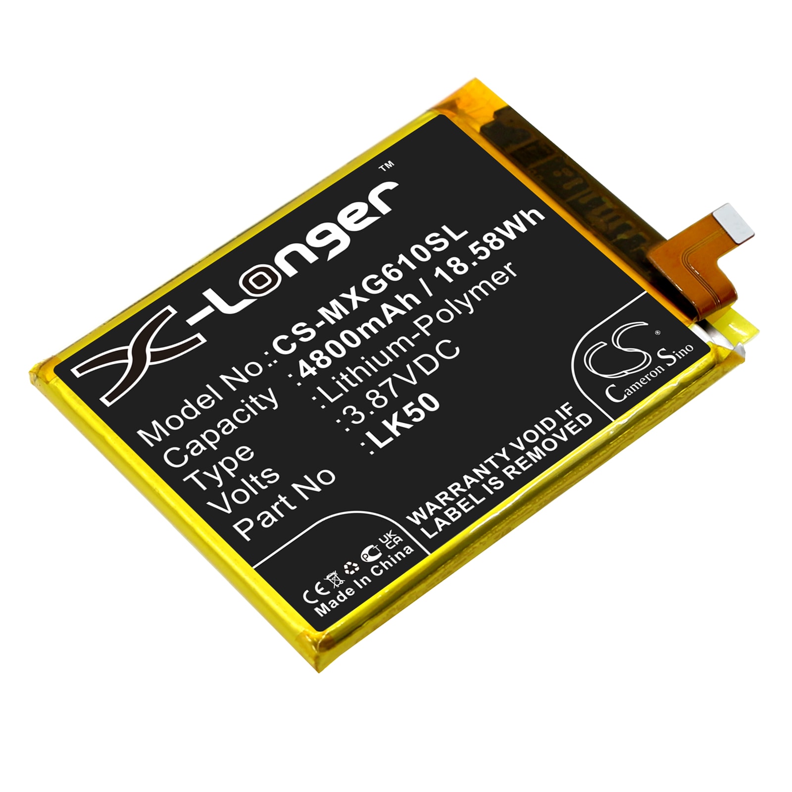 Batteri til SmartPhone, Mobil til Motorola Moto G60s, Moto G60s 2021, XT2133-1 og andre.