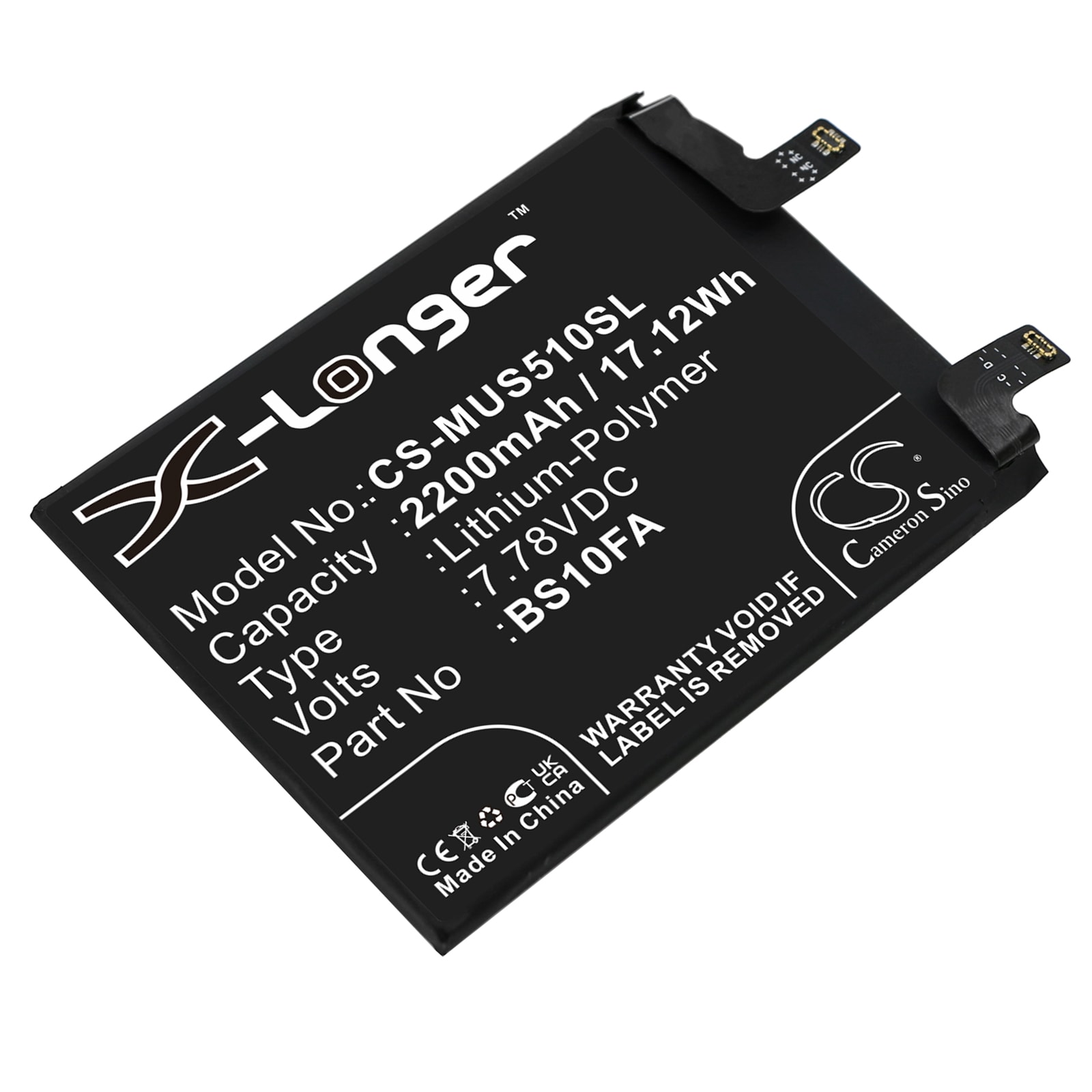Batteri til SmartPhone, Mobil til Xiaomi Black Shark 5S, Black Shark 5 Pro 5G