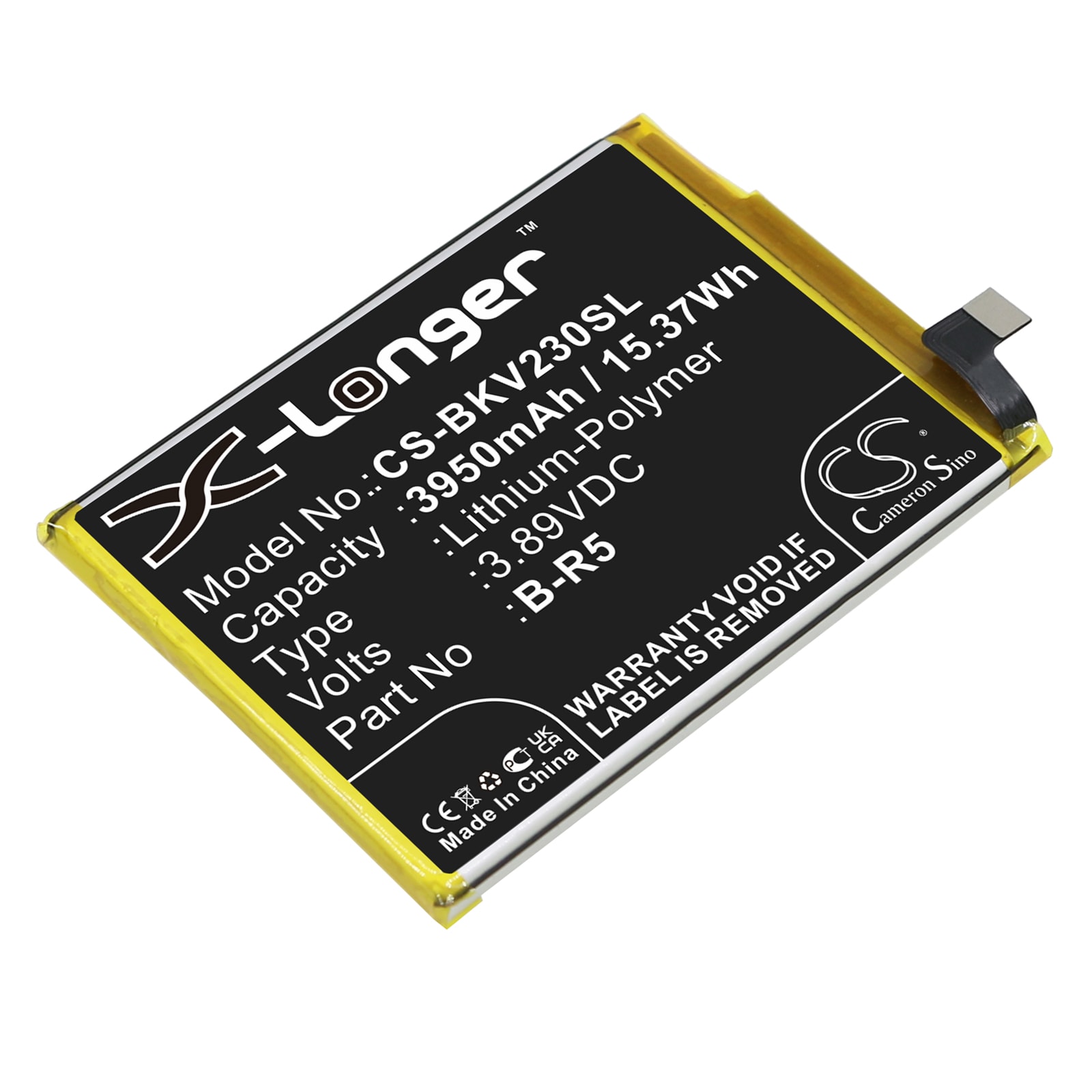Batteri til SmartPhone, mobil til VIVO V23e, V2116, S10e osv.