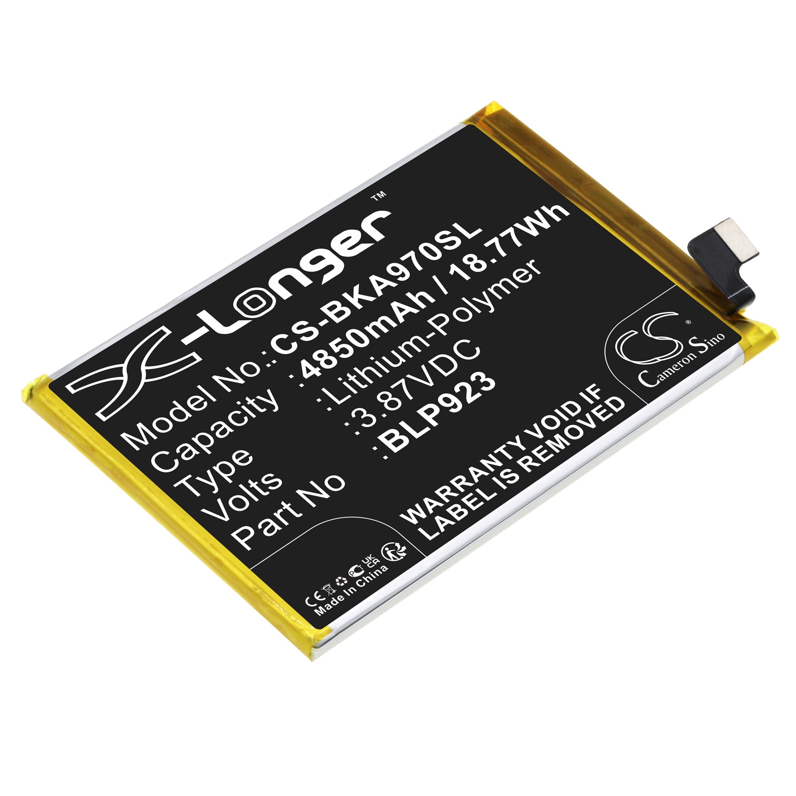 Batteri til SmartPhone, Mobil til VIVO A97 5G, PFTM10