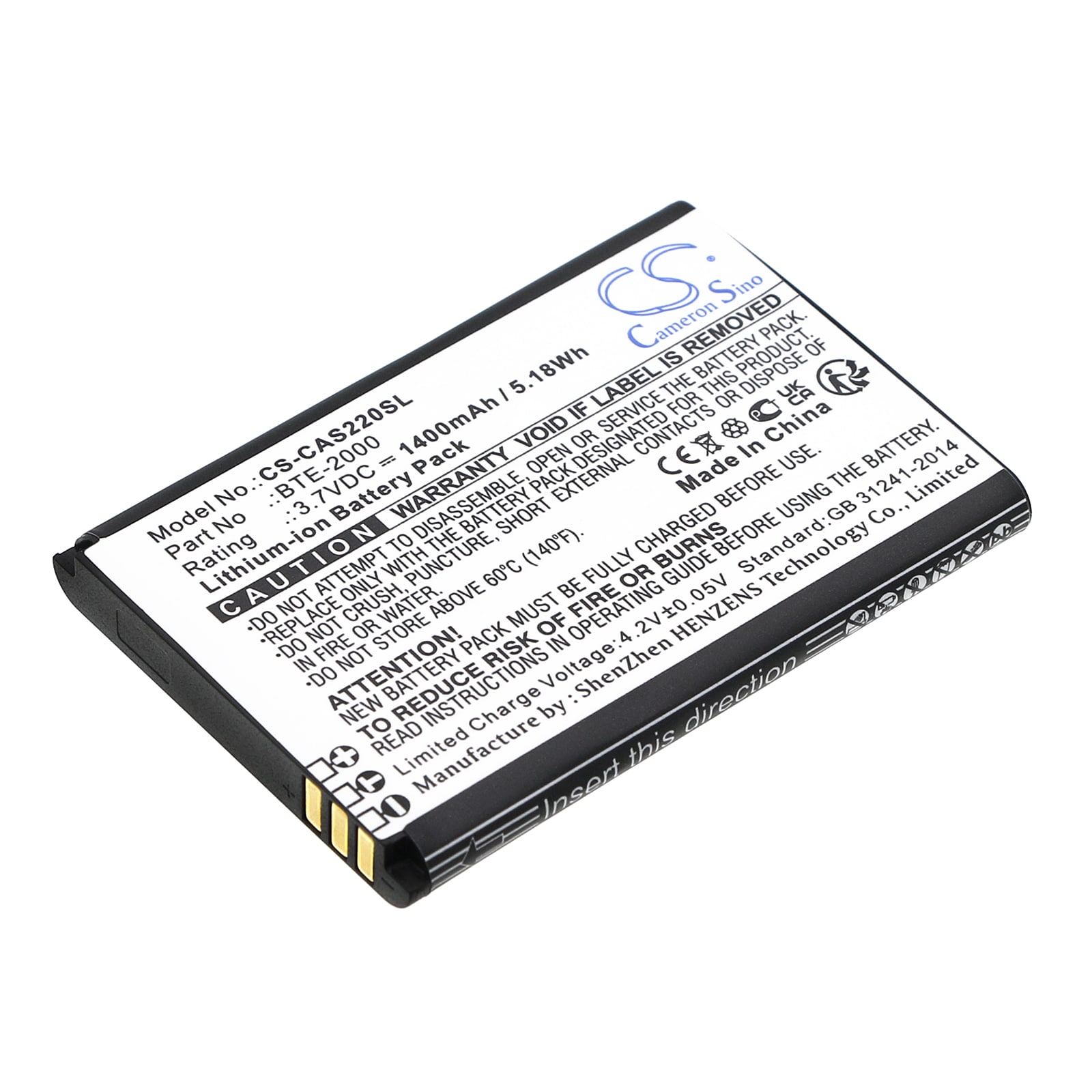 Batteri til SmartPhone, Mobil til CAT S22, S22 Flip