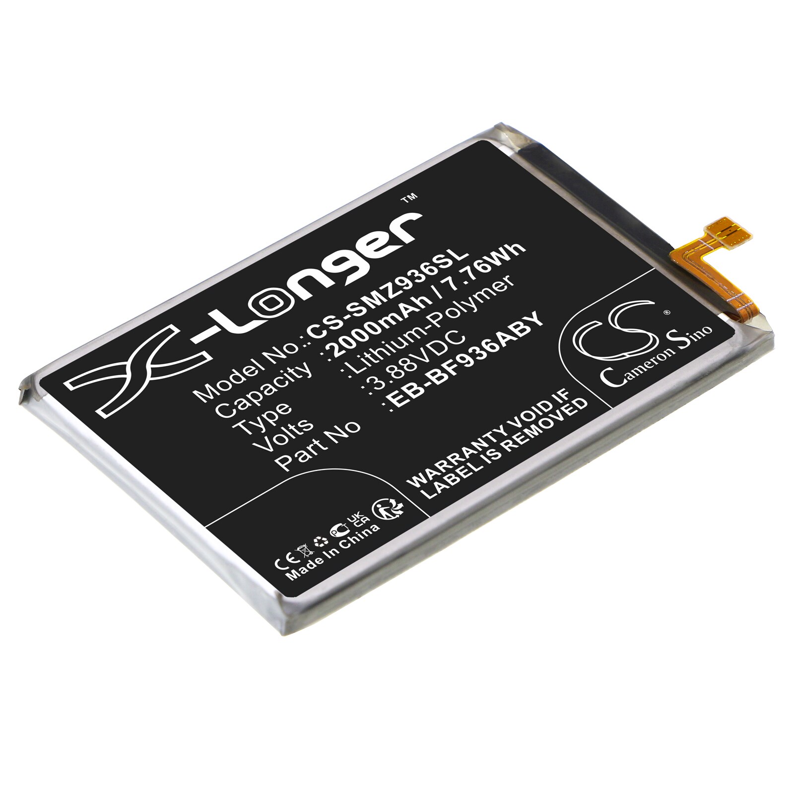 Batteri til SmartPhone, Mobil til Samsung Galaxy Z Fold4, SM-F936J, SM-W9023 og andre.