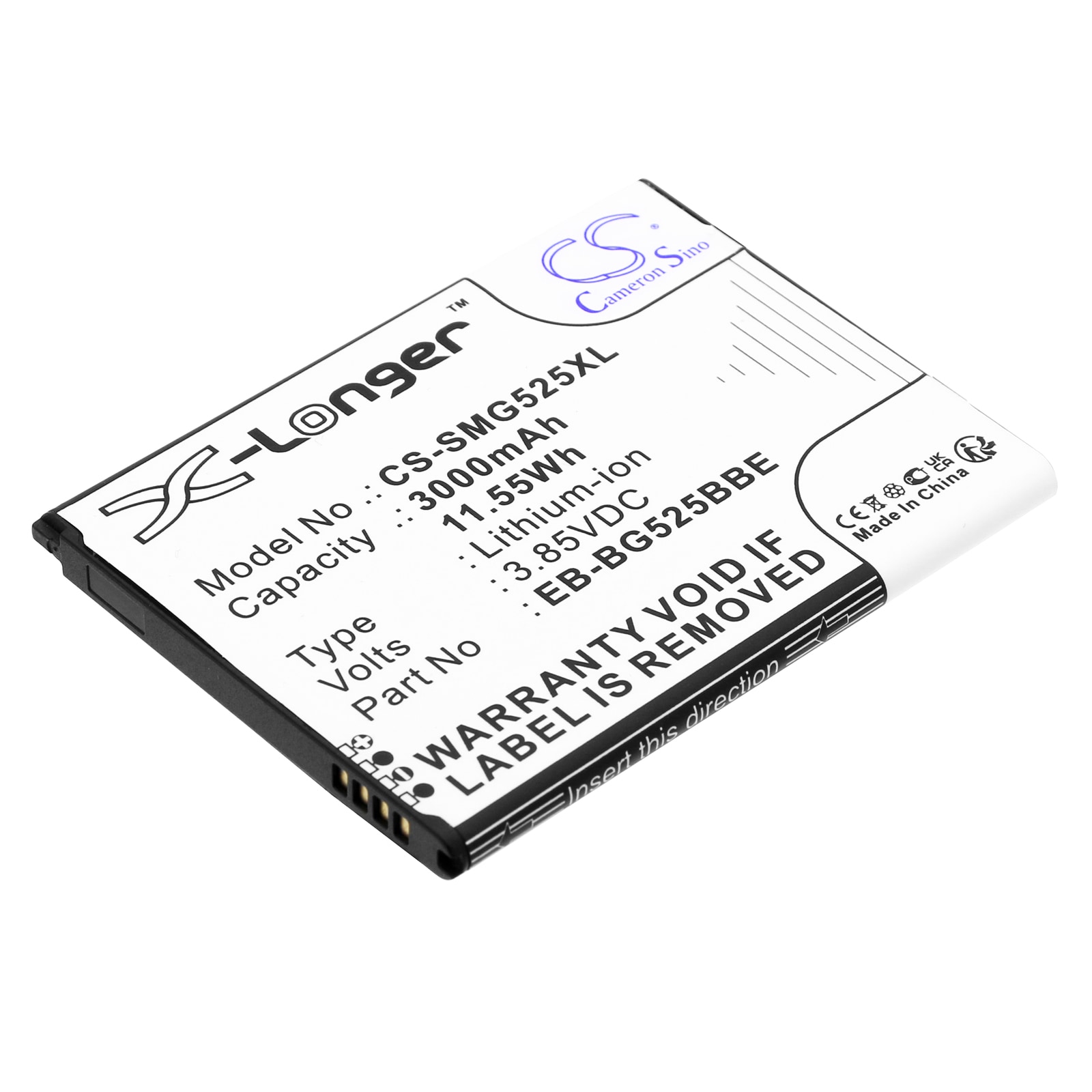 Batteri til SmartPhone, Mobil til Samsung Galaxy XCover 5 2021, SM-G525F og andre.