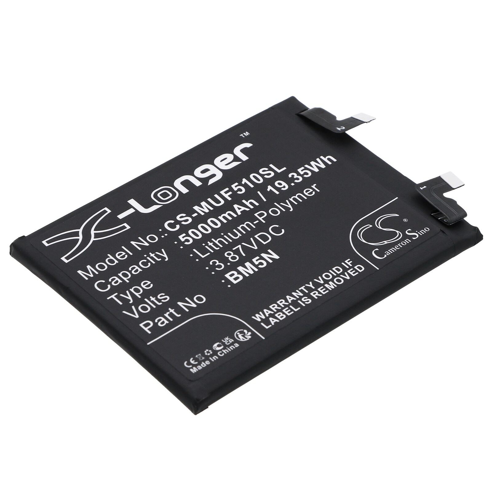 Batteri til SmartPhone, Mobil til POCO F5 Pro 5G, 23013RK75G