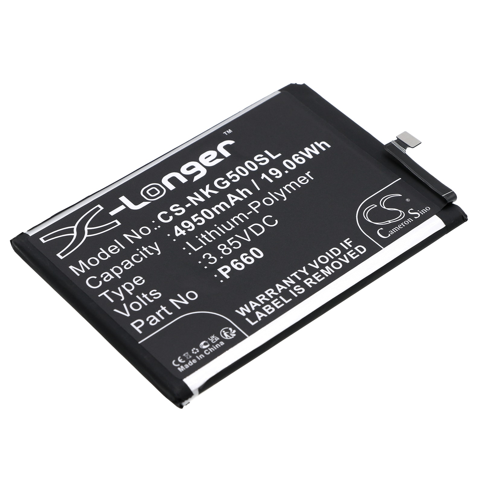 Batteri til SmartPhone, mobil til Nokia G50, TA-1358, TA-1390 osv.
