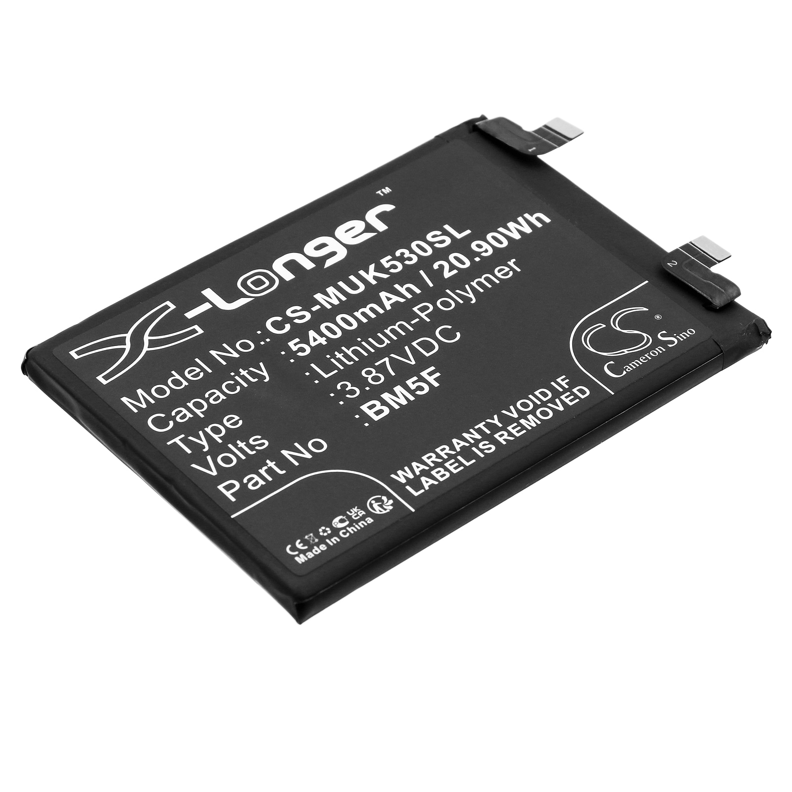 Batteri til SmartPhone, Mobil til Redmi K50, K50 5G, 22041211AC