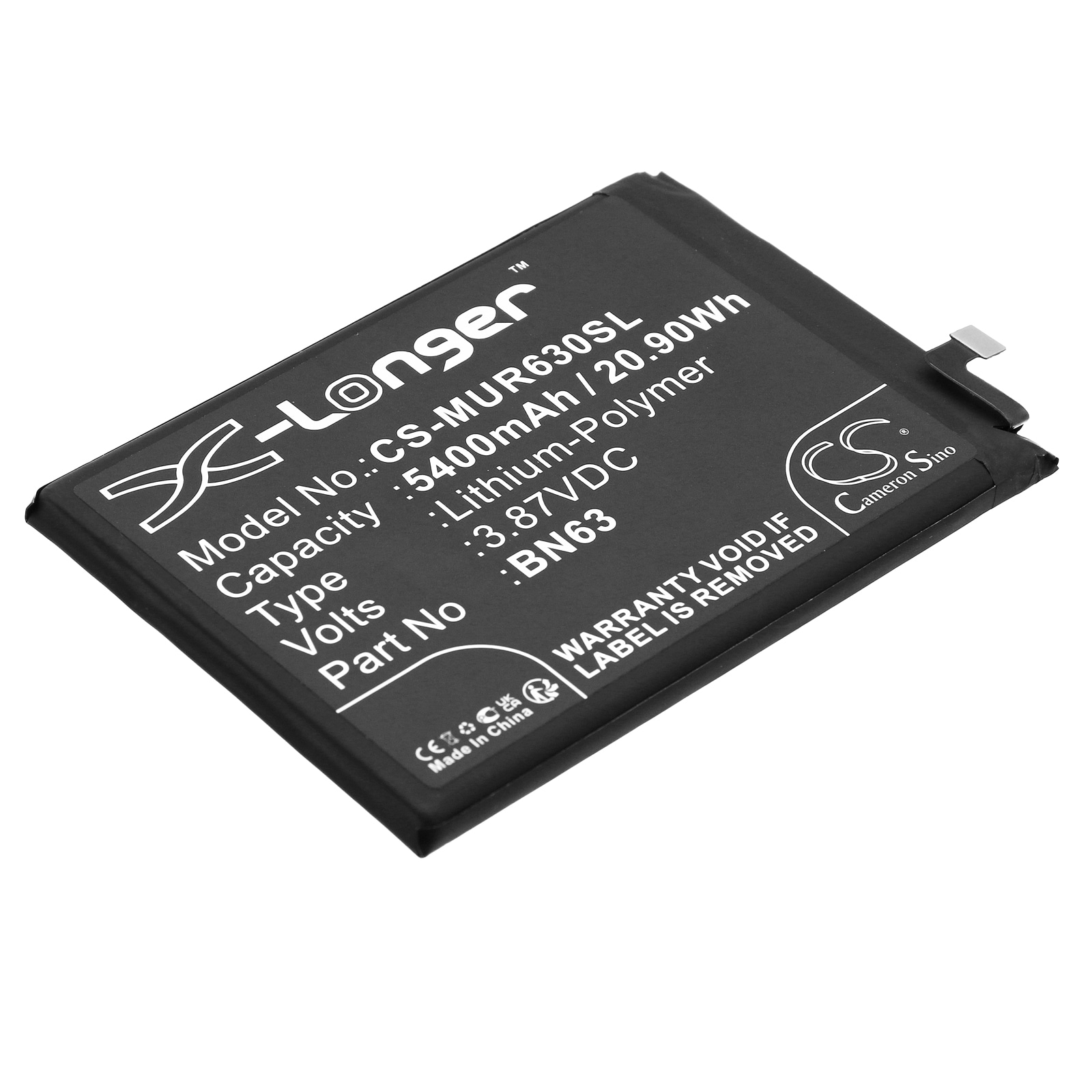 Batteri til SmartPhone, Mobil til Redmi 10 Prime, 22011119TI