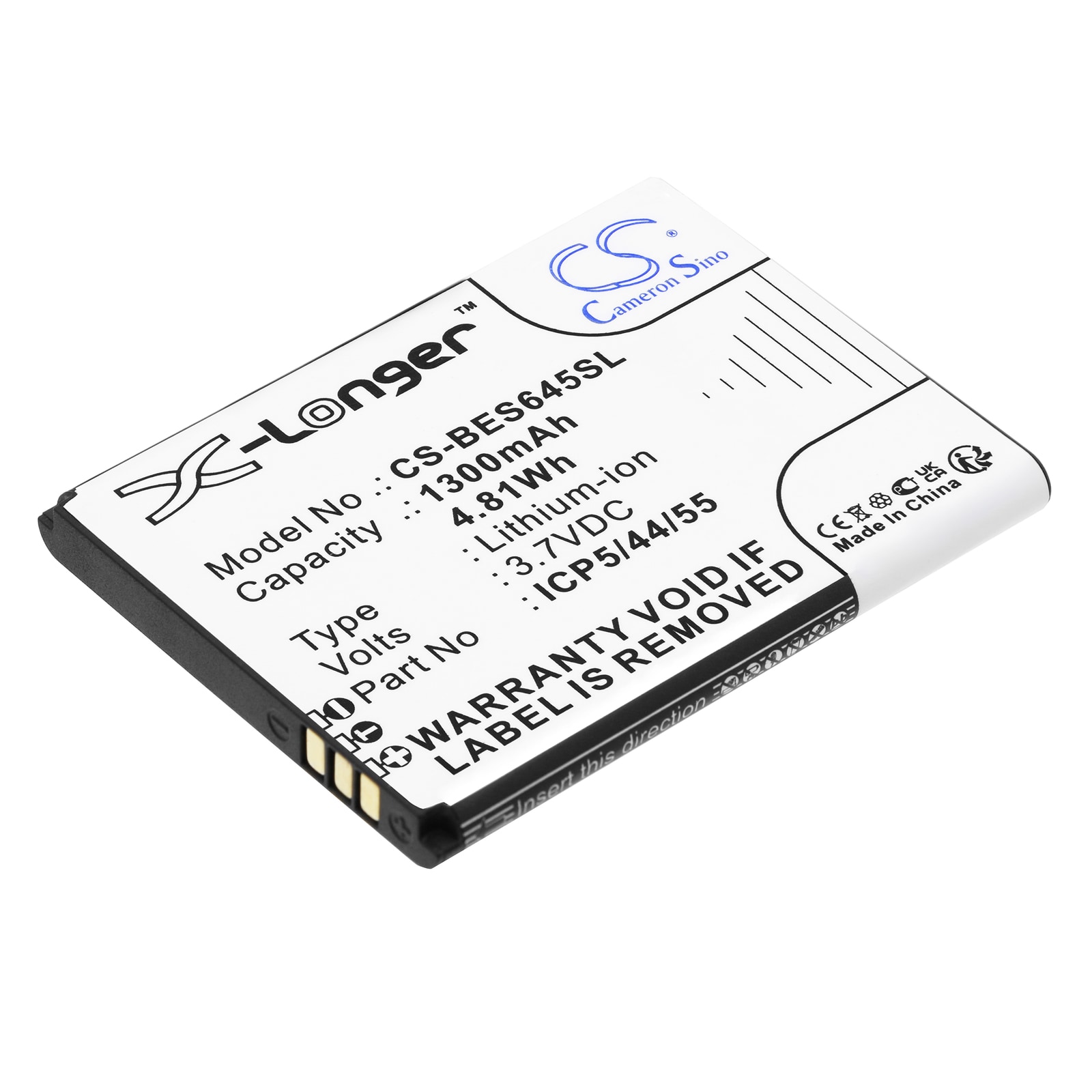 Batteri til SmartPhone, Mobil til Bea-telefon SL645, SL645 Plus
