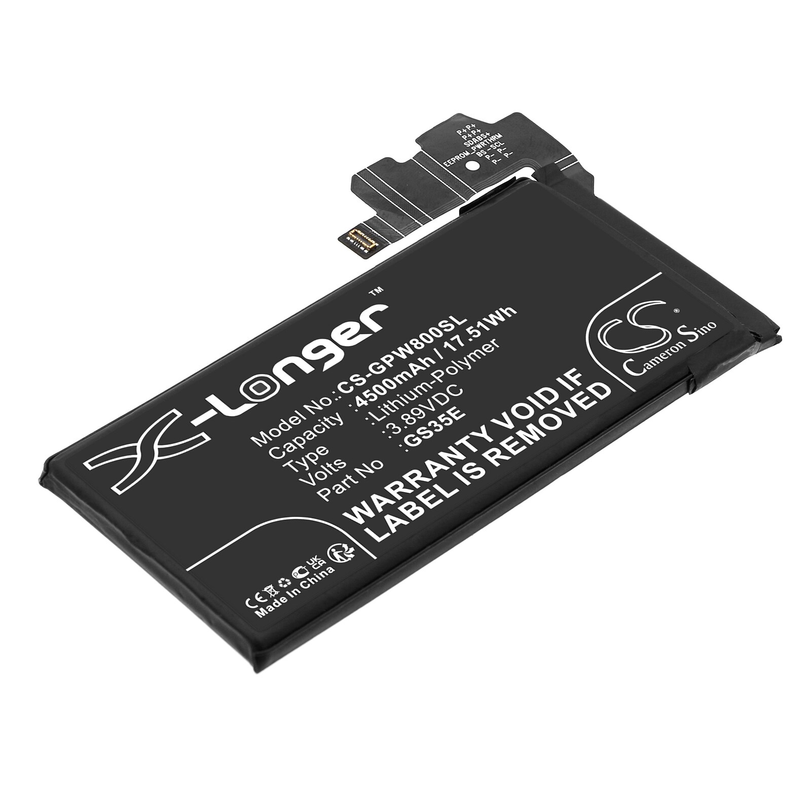 Batteri til SmartPhone, Mobil til Google Pixel 8, GKWS6, G9BQD