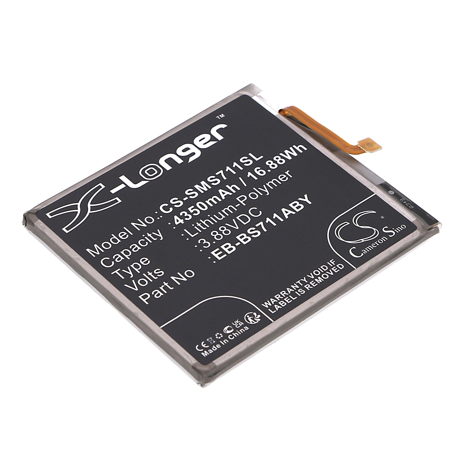 Batteri til SmartPhone, Mobil til Samsung SM-S711B, Galaxy S23 FE, Galaxy S23 FE 5G og andre.