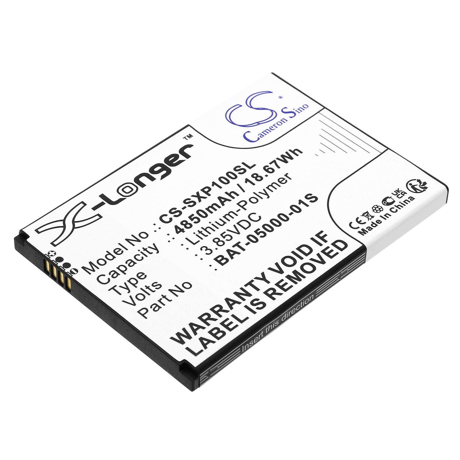 Batteri til SmartPhone, Mobil til Sonim XP10, XP9900