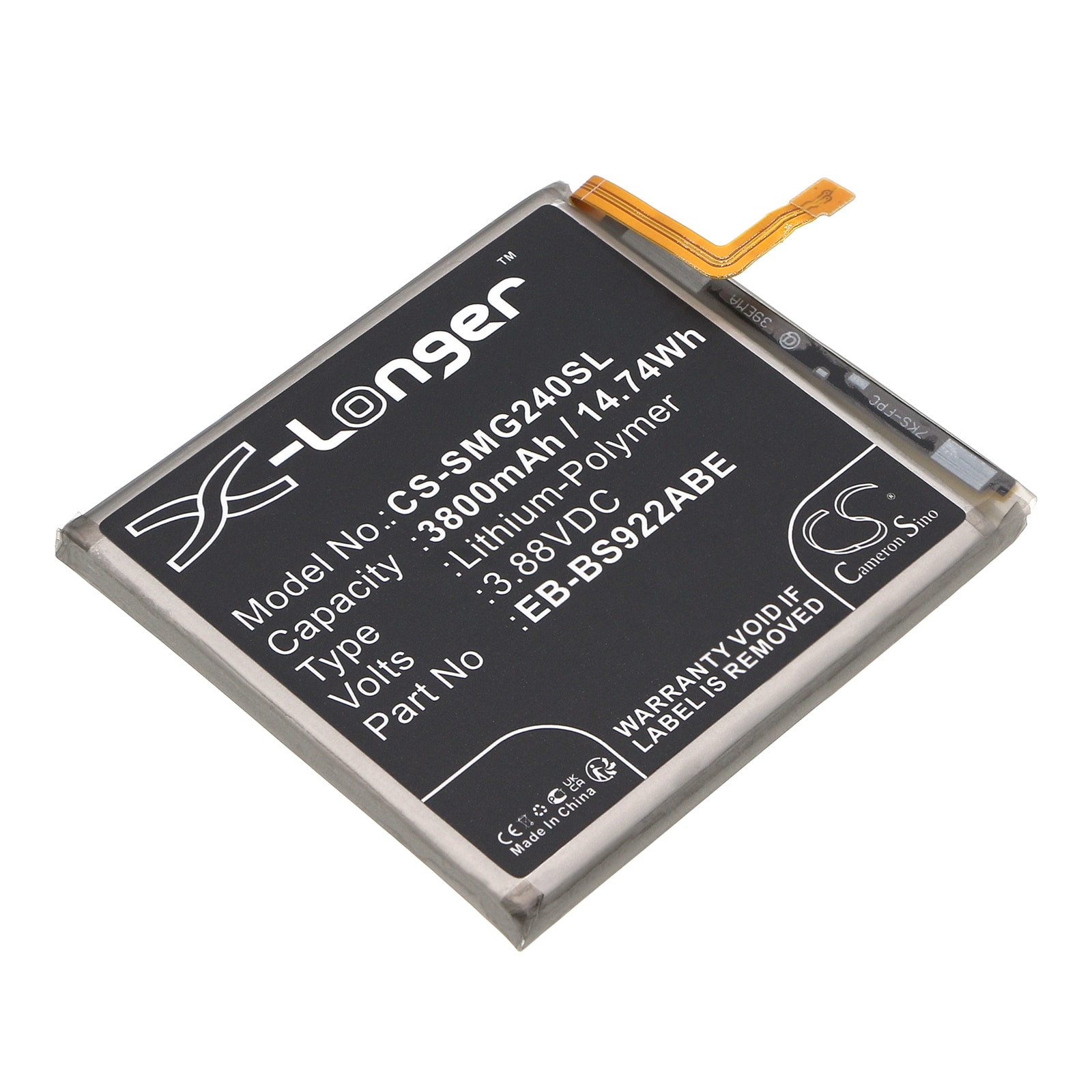 Batteri til SmartPhone, Mobil til Samsung Galaxy S24, SM-S921Q, SM-S921J og andre.