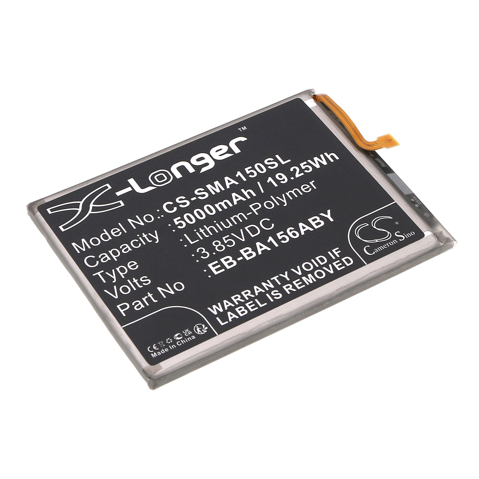 Batteri til SmartPhone, Mobil til Samsung Galaxy A15 4G 2024, SM-A155F/N og andre.