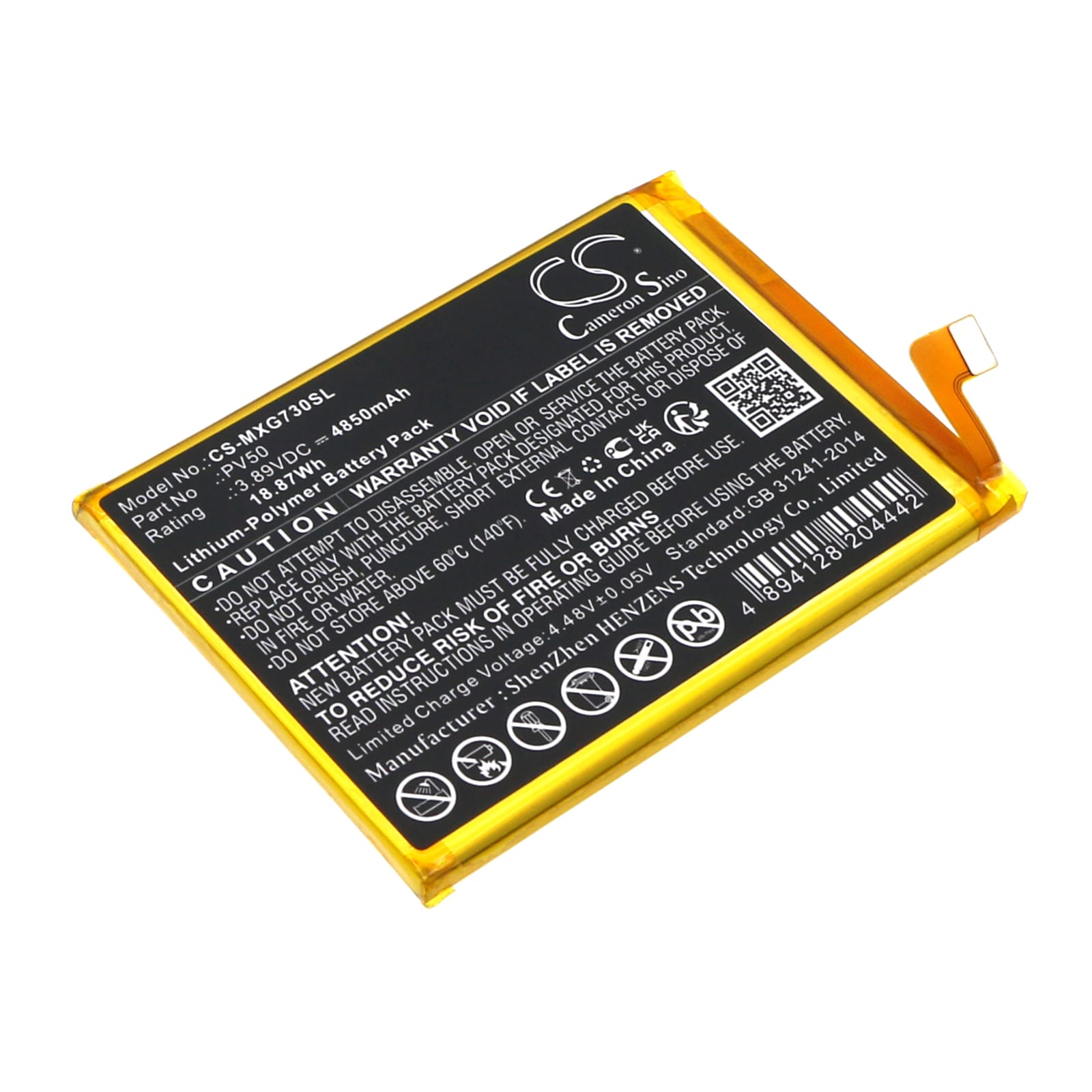 Batteri til SmartPhone, Mobil til Motorola Moto G73 5G, XT2237