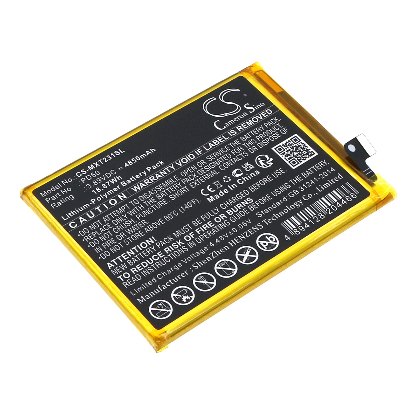 Batteri til SmartPhone, Mobil til Motorola Moto G Power 5G, XT2311 (2023)