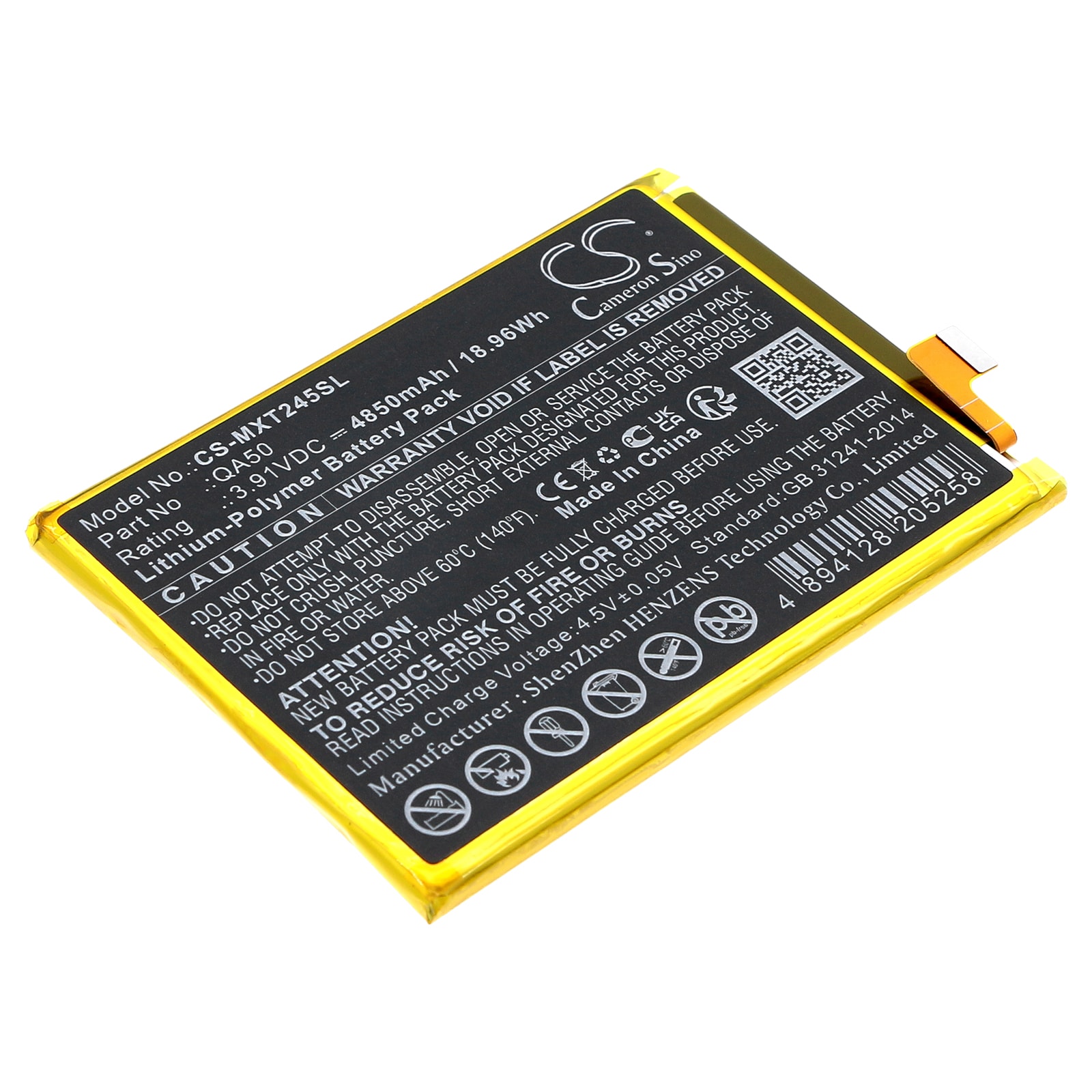 Batteri til SmartPhone, Mobil til Motorola XT2425-1, Moto G24 Power 4G, XT2425-2 og andre.