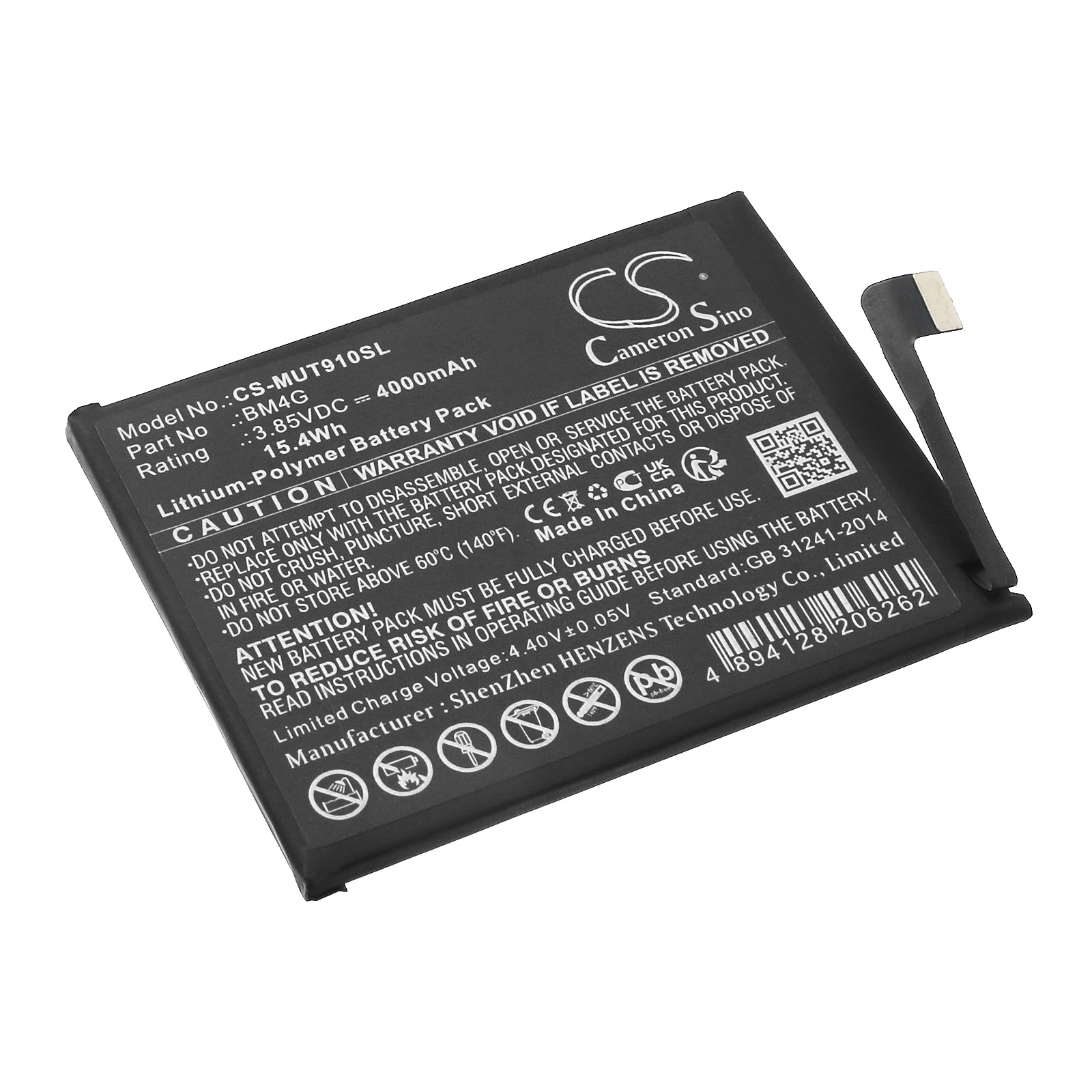 Batteri til SmartPhone, Mobil til Xiaomi Mi 9T, Mi 9T Pro