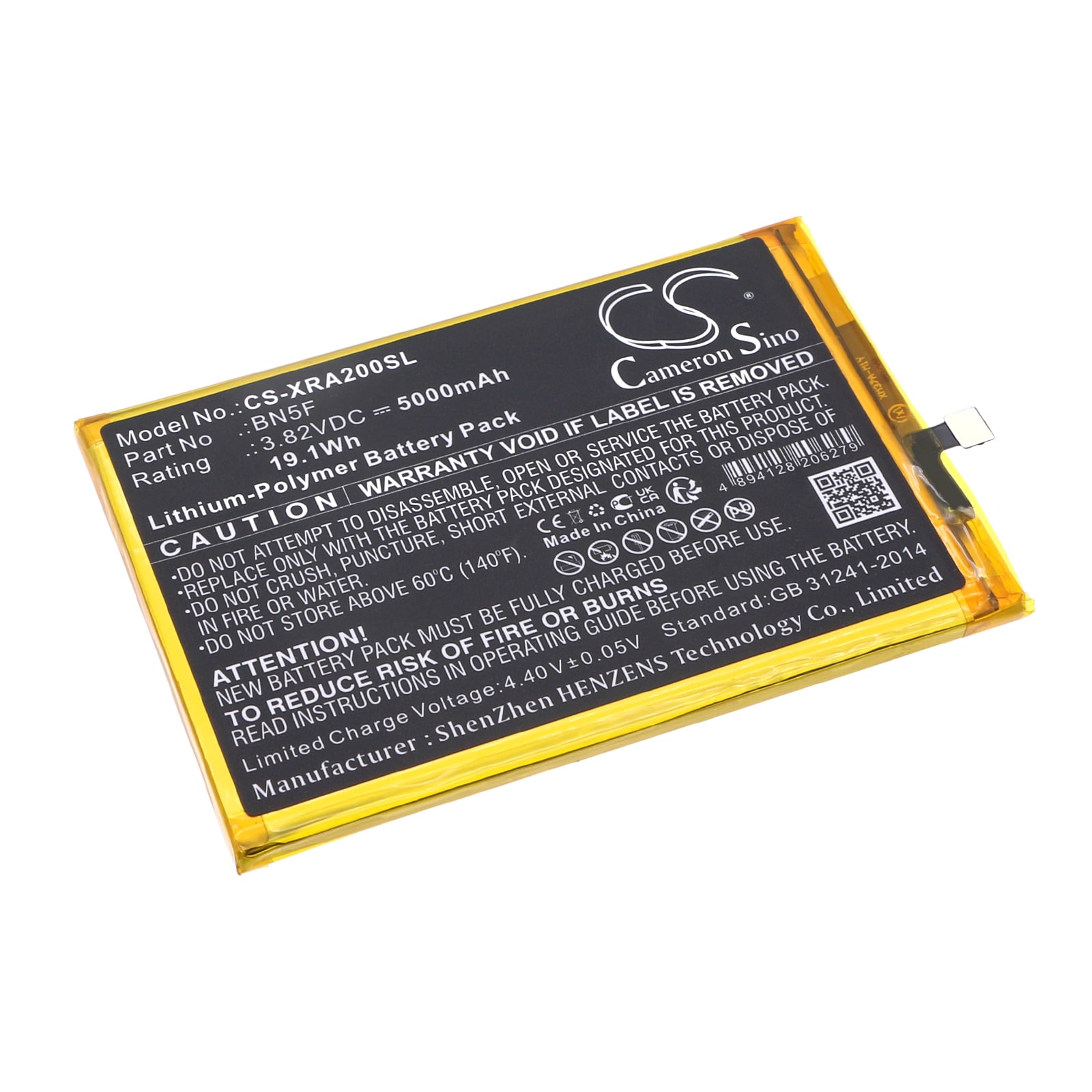 Batteri til SmartPhone, Mobil til Xiaomi 23026RN54G, 23028RN4DG, Redmi A2