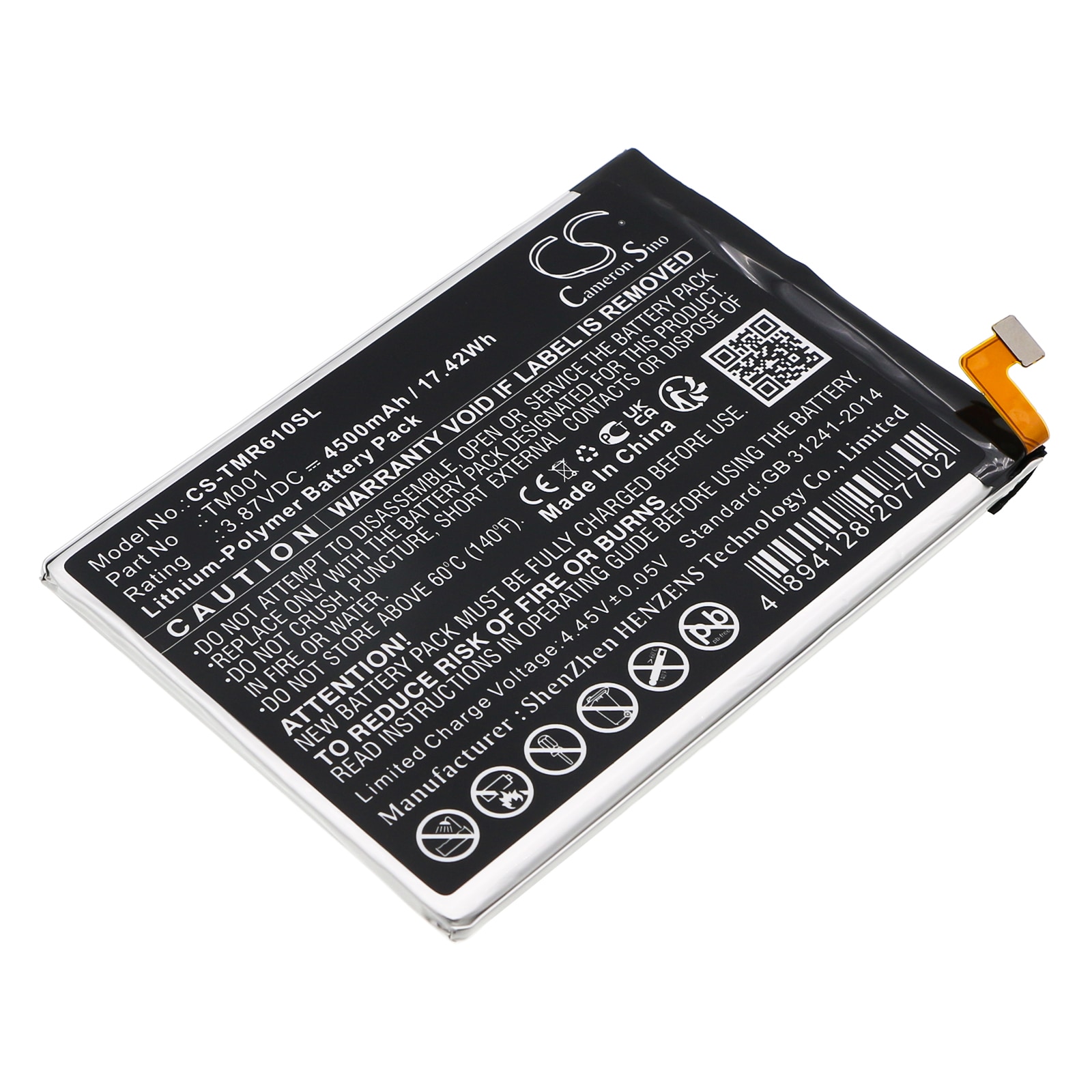 Batteri til SmartPhone, Mobil til T-Mobile Revvl 6 Pro 5G, TMAF035G, Revvl V Plus 5G