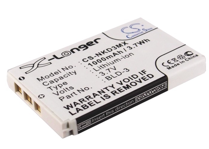 Batteri til SmartPhone, mobil til Nokia 7250i, 7210, 6610 osv.