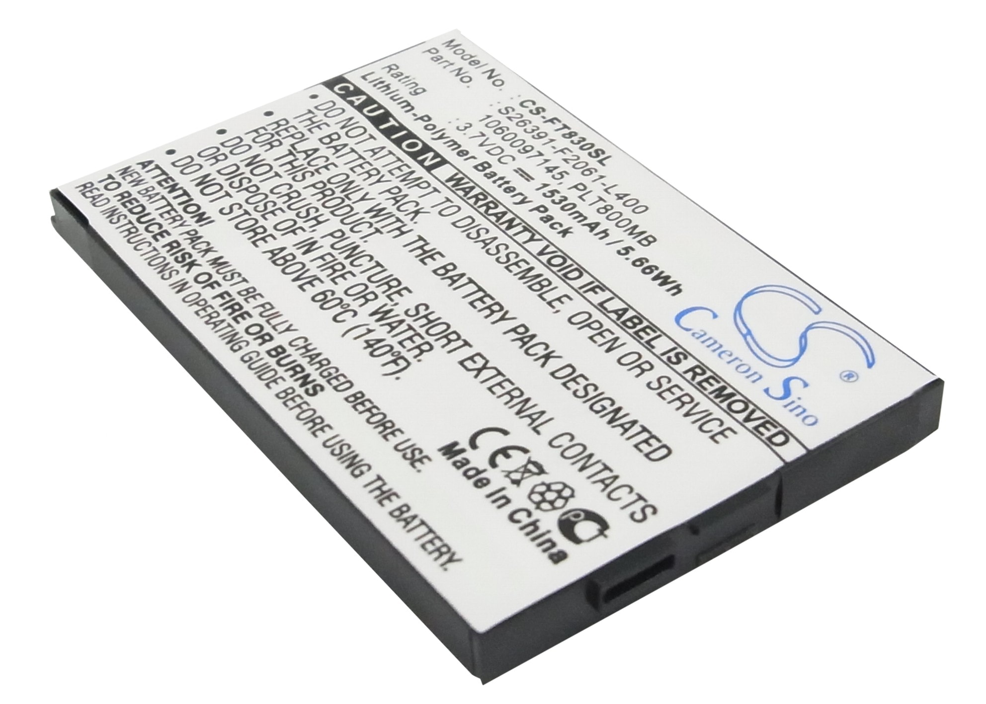 Batteri til SmartPhone, Mobil til Fujitsu Loox T800, Loox T810, Loox T830