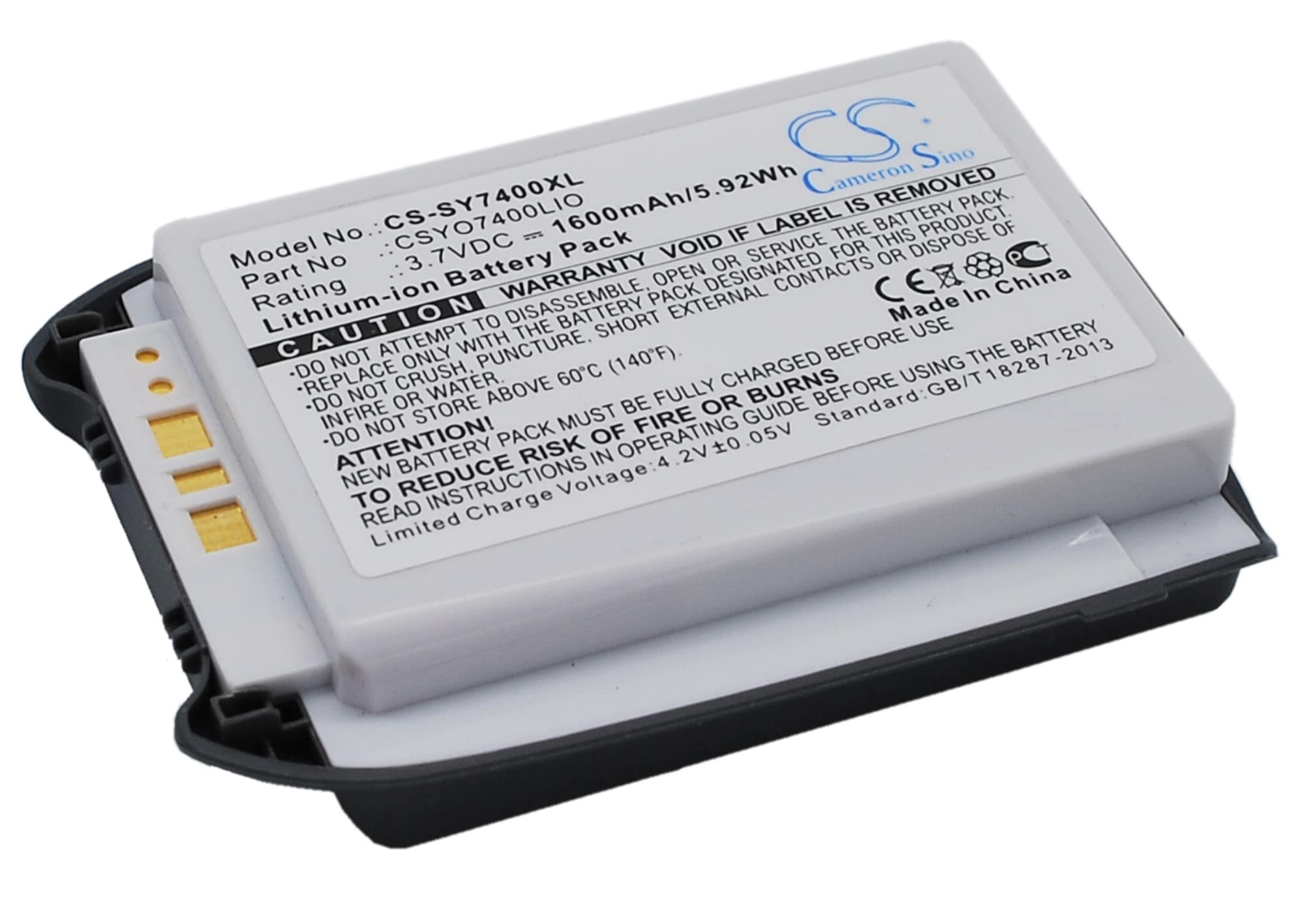 Batteri til SmartPhone, mobil til Sanyo SCP-7400, MM7400, MM-7400 osv.