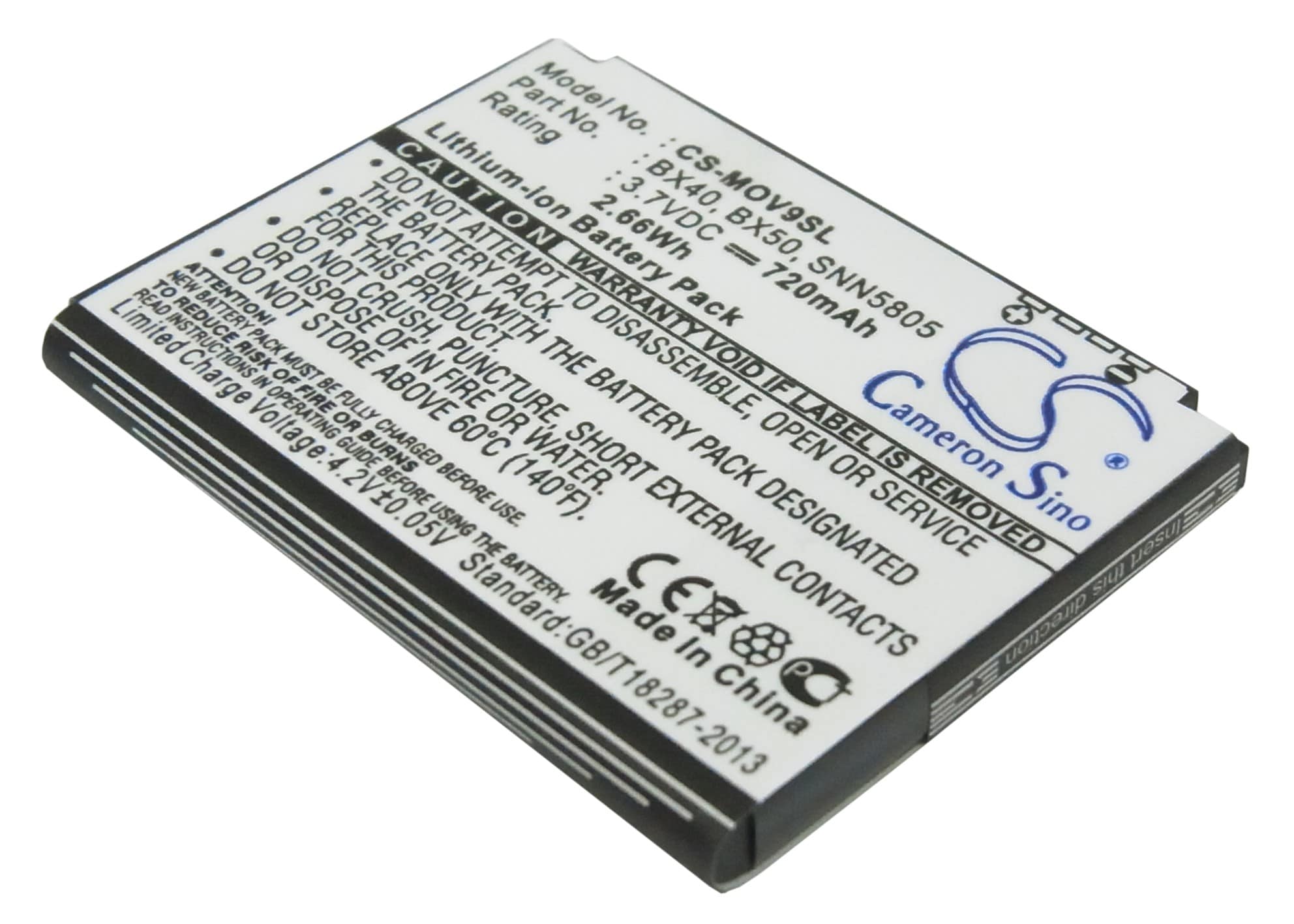 Batteri til SmartPhone, mobil til Motorola RAZR2, V8, V9 osv.
