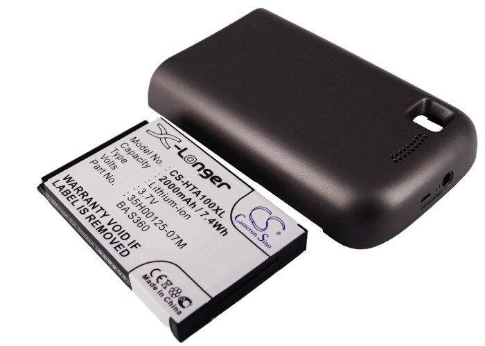 Batteri til SmartPhone, Mobil til HTC Tatto, CLIC100, A3288