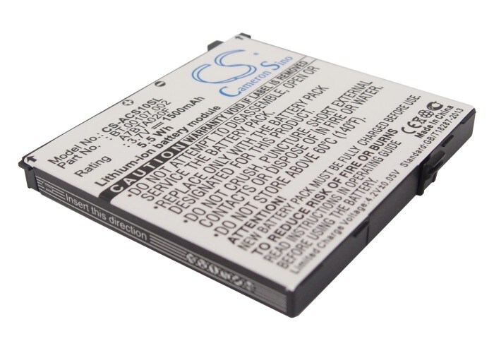 Batteri til SmartPhone, mobil til Acer Liquid, Liquid A1, Liquid S100 og andre.