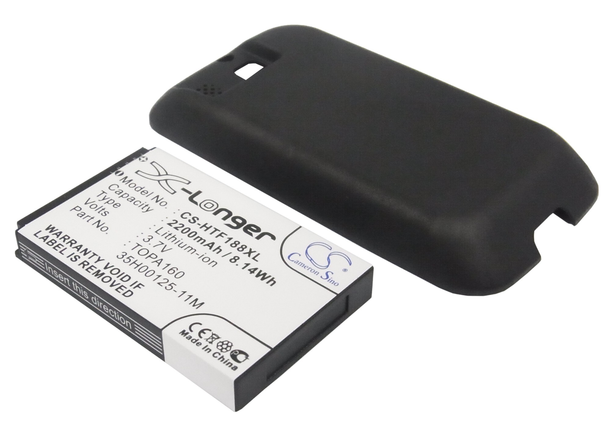 Batteri til SmartPhone, mobil til HTC Smart, Rome, Rome 100 osv.