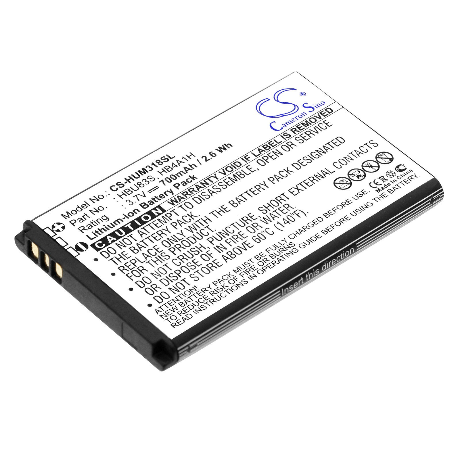 Batteri til SmartPhone, mobil til Vodafone VF716, VF736, 715 og andre.
