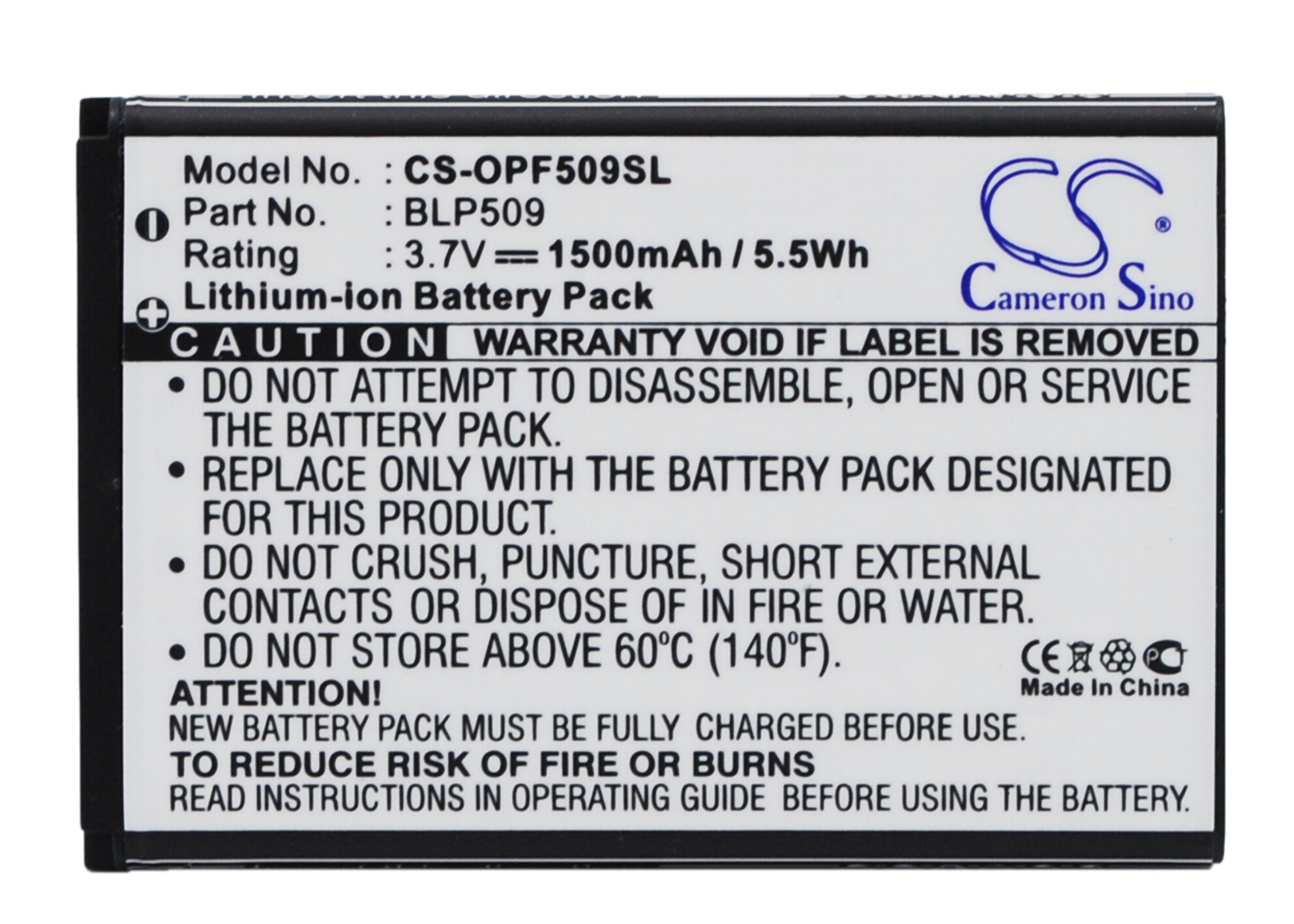 Batteri til SmartPhone, Mobil til OPPO F29