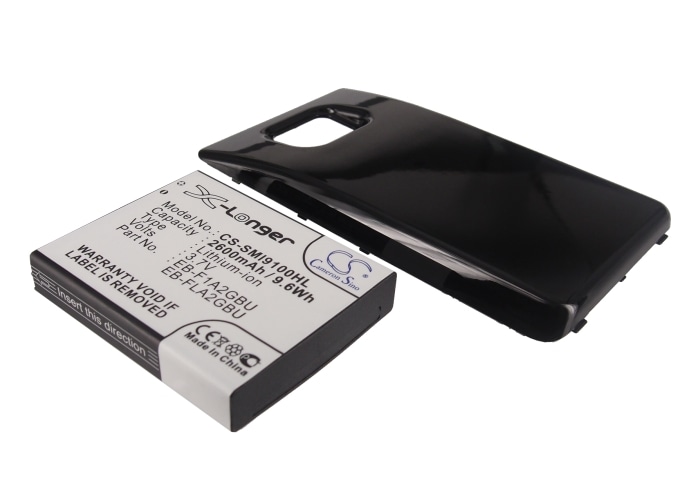 Batteri til SmartPhone, Mobil til Samsung Galaxy S II, Galaxy S2, GT-I9100