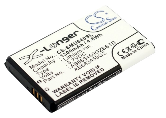 Batteri til SmartPhone, Mobil til Verizon SCH-U680, SCH-U680MAV, SCHU680MAV osv.