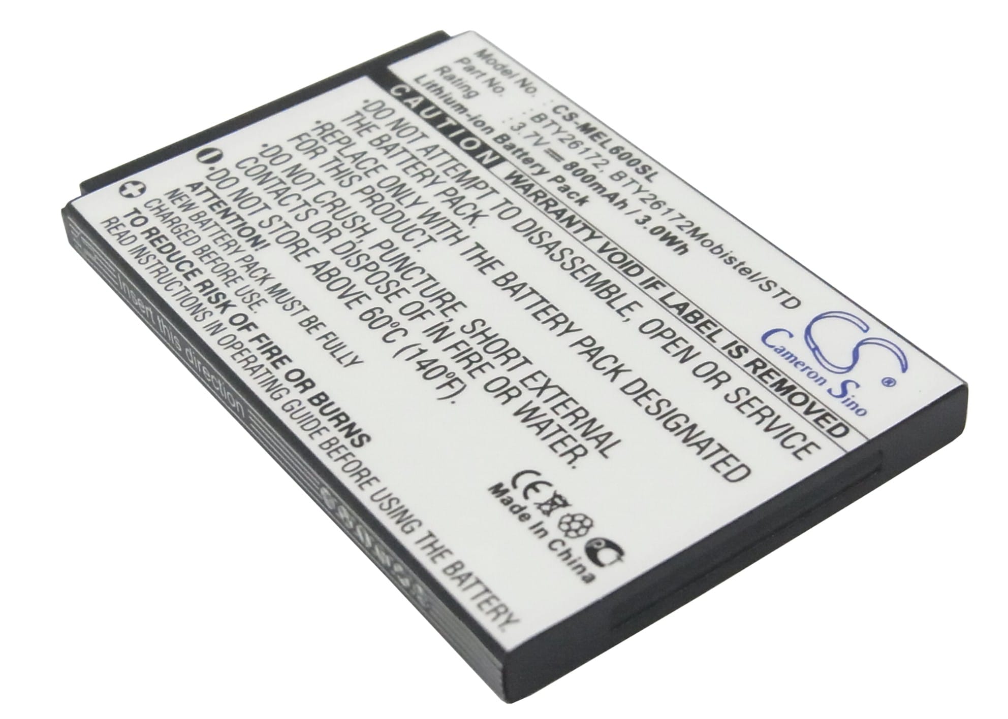 Batteri til SmartPhone, Mobil til Mobistel EL600, EL600 Dual