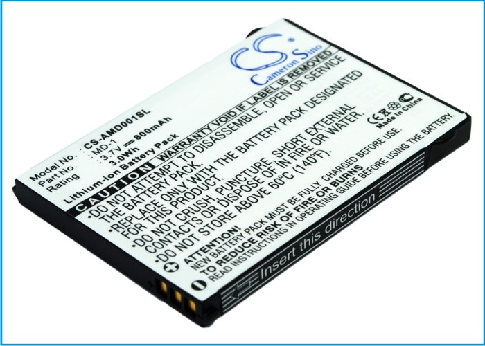 Batteri til SmartPhone, mobil til AMOI MD-1