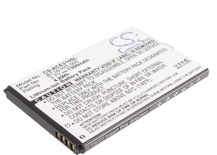 Batteri til SmartPhone, mobil til Acer Liquid Mini, E310, Liquid Express og andre.