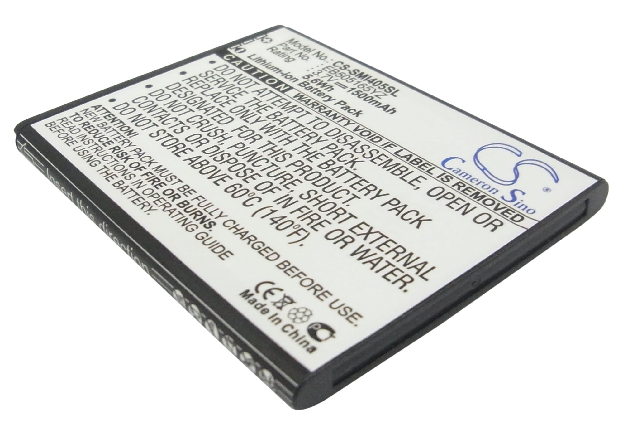 Batteri til SmartPhone, mobil til Verizon SCHI405LKV, BBM65TK, SCH-i405U osv.