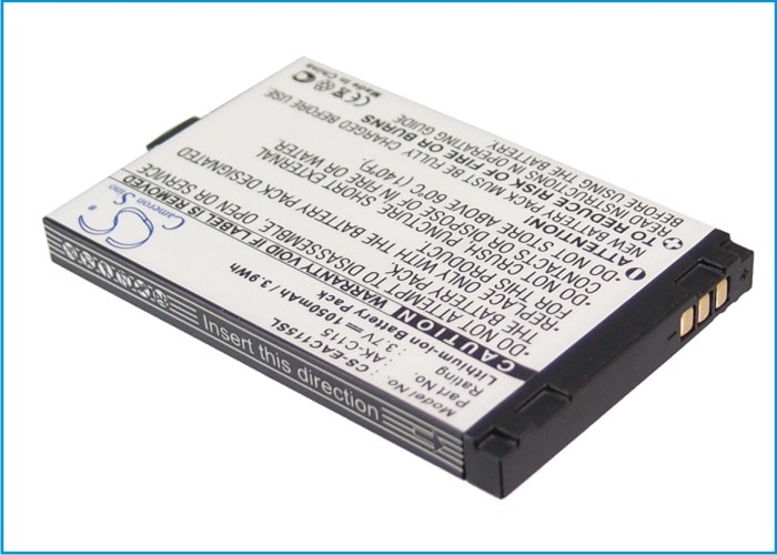 Batteri til SmartPhone, Mobil til Emporia Telme C95, Telme C96, Telme C100 og andre.