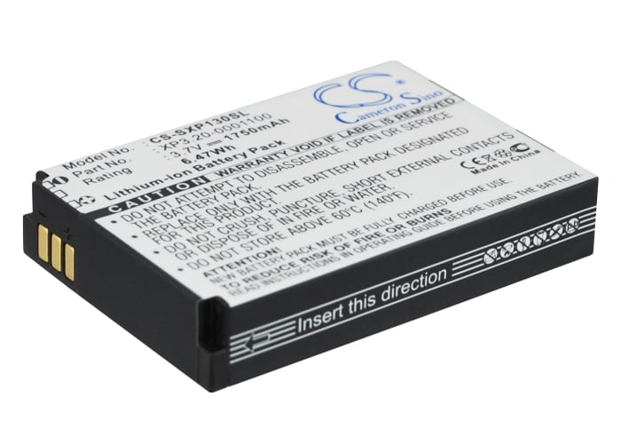 Batteri til SmartPhone, mobil til Socketmobile Sonim XP3410, XP Strike, Sonim XP1300 og andre.