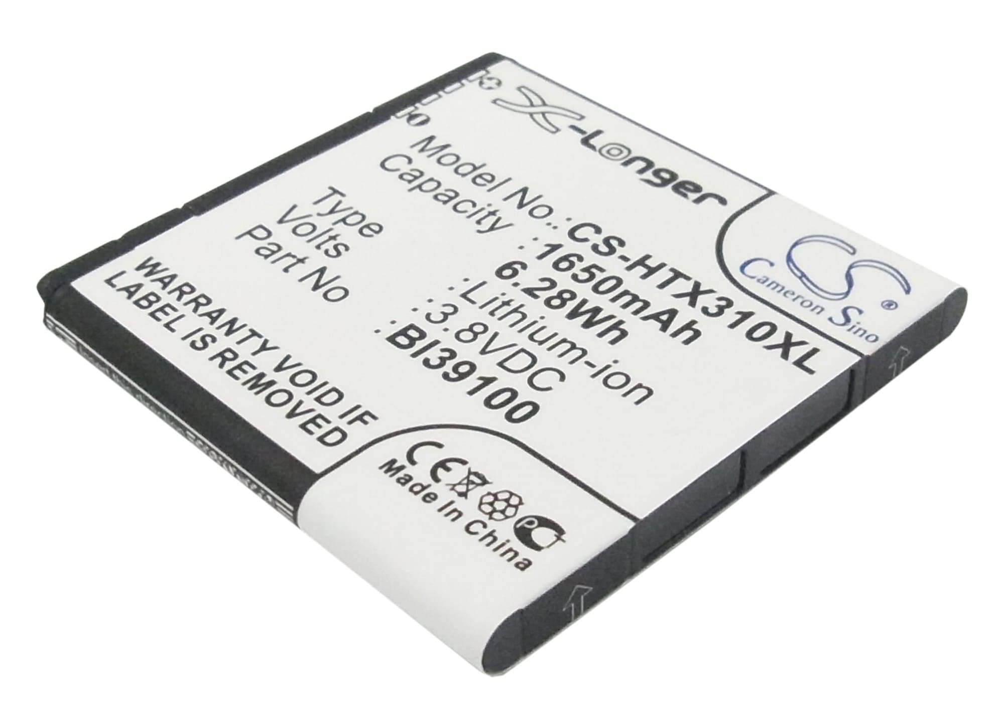 Batteri til SmartPhone, mobil til HTC Titan, Titan II, X310E osv.