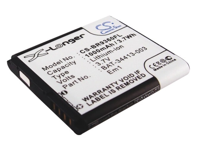 Batteri til SmartPhone, mobil til Blackberry Curve 9370, Curve 9360, Curve 9350 osv.