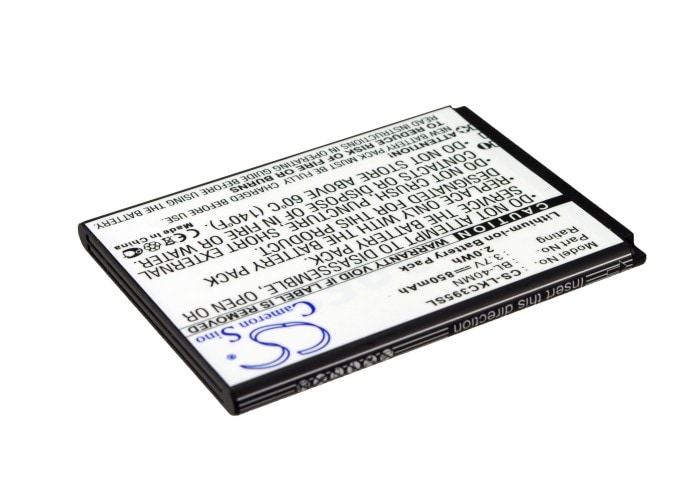 Batteri til SmartPhone, Mobil til LG LG272W, VN280, Extravert 2 og andre.