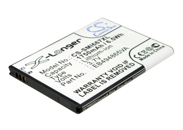 Batteri til SmartPhone, Mobil til Samsung SGH-I667, Focus 2